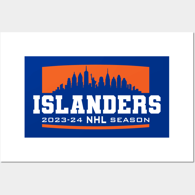 Islanders Hockey 2023-24 Wall Art by Nagorniak